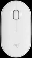 Беспроводная компактная мышь Logitech Pebble M350, off-white