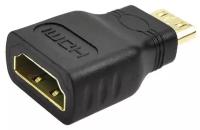 Переходник (адаптер) GSMIN BR-02 HDMI (F) - mini-HDMI (M) (Черный)