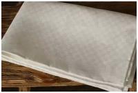 50х70 Белое льняное полотенце Бонн 1 полотенце