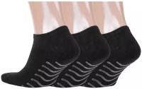 Комплект из 3 пар мужских коротких носков RuSocks (Орудьевский трикотаж) черные