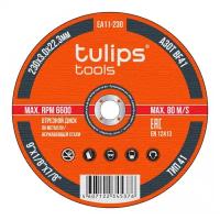 Диск отрезной по металлу Tulips tools EA11-230, 3.0мм/230мм, набор 5шт