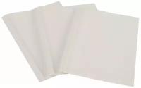 Обложки для термопереплета Promega office А4 картонные/пластиковые белые (корешок 1.5 мм, 100 штук в упаковке)