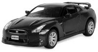 Машинка 2009 Nissan GTR R35 бордовая металл инерция Kinsmart