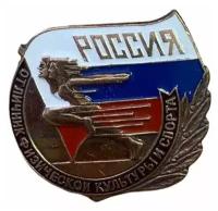 Нагрудный знак Отличник физической культуры и спорта Россия, значок нагрудный