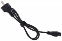 Сетевой шнур, кабель блока питания: IEC C5 - CEE 7/7 (3pin), для компьютеров, ноутбуков, мониторов и др. длиной 1m