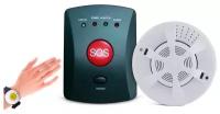 Беспроводная пожарная GSM сигнализация Страж SOS GSM/03-ДЫМ (L1370RU) - надежная GSM система оповещения о пожаре