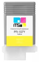 Картридж ITSinks для Canon, PFI-107 Yellow, 130 мл (6708B001) Canon ImagePrograf iPF670, iPF770, iPF780, iPF785, PFI-107Y, жёлтый