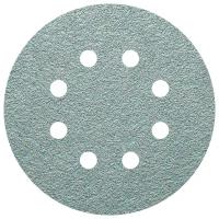 Sia Abrasives siaflex 1948 Шлифовальный круг на липучке 125мм, 8 отверстий, P40, в упаковке 6шт