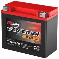 Аккумулятор RDrive eXtremal GOLD YTX20HL-GEL