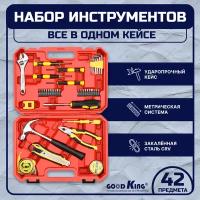 Набор инструментов GOODKING D-10042 шестигранные ключи, отвертки, кейс, tools для дома, для автомобиля