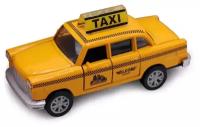 Машинка die-cast, инерционная, открывающиеся двери, желтая, 1:32, Funky Toys FT61309