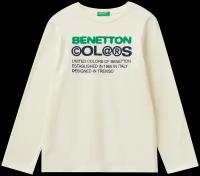 Лонгслив UNITED COLORS OF BENETTON, хлопок