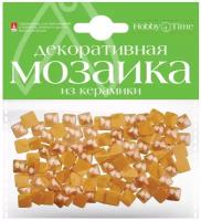 Мозаика декоративная из керамики 8Х8 ММ,100 ШТ.,охра