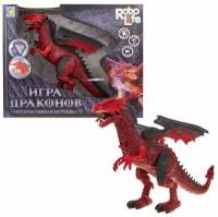 Робо-дракон 1toy 20см х 30,5см х 6см, красный Т17170