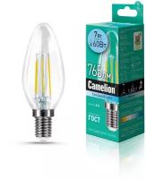 Светодиодная лампа Camelion LED7-C35-FL/845/E14