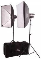 Комплект импульсного света FST F-200 Softbox Kit, 2х200 Дж