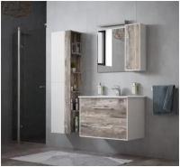 Мебель для ванной Corozo Гольф 65 антик (тумба, раковина, зеркало)