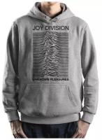 Худи DreamShirts Studio Joy Division / Джой Дивижн / Толстовка Мужская Серая 48