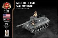 Конструктор Брикмания M18 Hellcat - Tank Destroyer