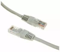 Gembird Патч-корд Gembird PP12e-5M, UTP 5е кат, RJ-45(m)-RJ-45(m), 5 м, серый