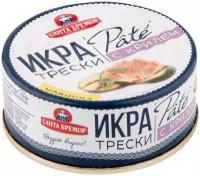 Икра Санта Бремор Pate треска с крилем