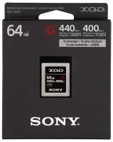 Карта памяти 64GB Sony XQD QDG64E G series (440/400MB/s)