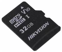 Карта памяти Hikvision microSDXC 32 ГБ Class 10, V30, UHS-I, R/W 92/10 МБ/с
