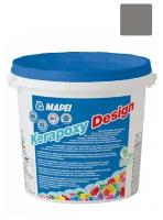 Затирка Mapei Kerapoxy Design, 3 кг, 3 л, 116 grigio muschio