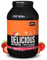 Протеин Qnt DELICIOUS WHEY PROTEIN (Клубника), 908 гр