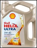 Синтетическое моторное масло SHELL Helix Ultra 5W-40 SP, 4 л, 1 шт