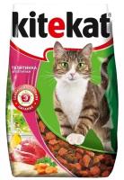 Kitekat Сухой корм для кошек, Телятинка аппетитная 800 г