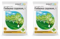 Комплект Средство для обработки стволов деревьев Садовая побелка 500 гр. х 2 шт