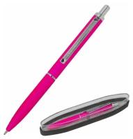 Ручка шариковая подарочная Brauberg Bolero (0.5мм, синий цвет чернил, корпус розовый с хромированными деталями) 2шт. (143461)