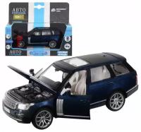 Модель 1251297JB Range Rover, темно-синий 1:34 Автопанорама