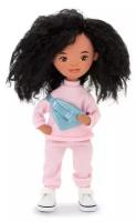 Мягкая игрушка кукла Orange Toys Sweet Sisters Tina в розовом спортивном костюме, 32 см