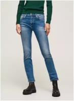 джинсы для женщин, Pepe Jeans London, модель: PL204160HN32/32, цвет: голубой, размер: 26/32