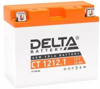 Аккумулятор для мототехникиная батарея Delta CT 1212.1 (12V / 12Ah) (YT12B-BS)