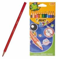 BIC Карандаши 12 цветов BIC Kids Evolution ECOlutions, пластиковые