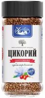 Цикорий сублимированный Бабушкин хуторок Шиповник 100% натуральный растворимый без кофеина без сахара 100 г