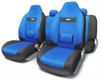 Чехлы на сиденья универсальные COMFORT COM-1105H BK/BL