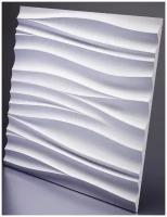Гипсовая панель Artpole Silk 2 600х600 мм белый 0.36 м²