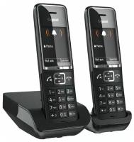 Радиотелефон DECT с двумя трубками Gigaset Comfort 550 DUO RUS Black