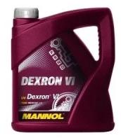 Масло трансмиссионное Mannol 8207 ATF Dexron VI АКПП синтетическое 4 л