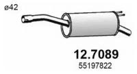 127089 ASSO Глушитель (задняя часть)