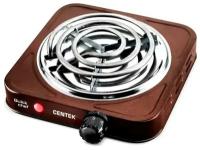 Плитка электрическая Centek CT-1508 (Siberia) 1конфорка ТЭН 140мм, 1000Вт, индикатор работы