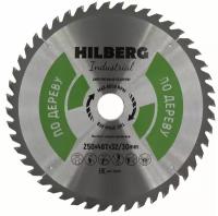 Диск пильный по дереву Hilberg Industrial HW254 250*32/30*48Т
