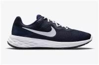 Кроссовки NIKE Revolution 6, размер 10US, синий, белый