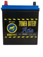 Аккумулятор TYUMEN BATTERY ASIA 40А/ч 370А П/П TNSa40.1