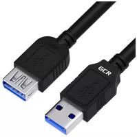 Удлинитель 3м USB 3.0 AM/AF до 5 Гбит/с экранированный от GCR