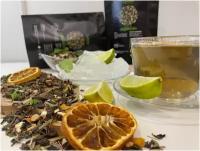 Зеленый китайский чай листовой Ледяной, Zабота, рассыпной, продукты питания